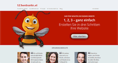 Desktop Screenshot of 123webseite.at